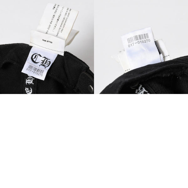 CHROME HEARTS Vine Dagger Trucker Cap ONE SIZE 53-60cm Corduroy Black Blue Embroidery Good Condition Used 4a008858