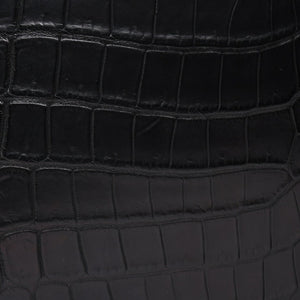 Like new BOTTEGAVENETA Intrecciato clutch bag black matte black hardware leather used 4a008933