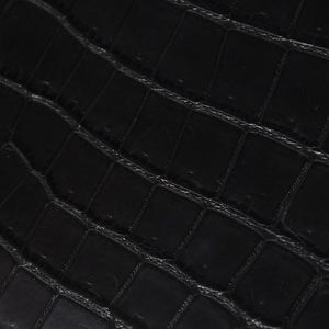 Like new BOTTEGAVENETA Intrecciato clutch bag black matte black hardware leather used 4a008933