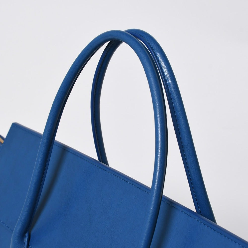 新品同様 CELINE セリーヌ ビッグ スマイルラゲージ ハンドバッグ