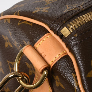 極美品 LOUIS VUITTON ルイヴィトン ボストンバッグ キーポルバンドリエール45 モノグラム M41418 ブラウン ゴールド金具 中古 4a008931