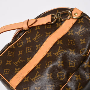 極美品 LOUIS VUITTON ルイヴィトン ボストンバッグ キーポルバンドリエール45 モノグラム M41418 ブラウン ゴールド金具 中古 4a008931
