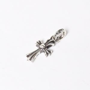 新品未使用 CHROME HEARTS クロムハーツ CHRM CH CRS BBY FAT CHクロス ベイビーファットクロス チャーム 重量1.76g パヴェダイヤ 中古 4a009014