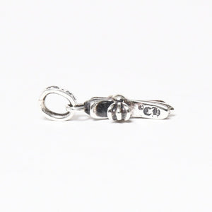 新品未使用 CHROME HEARTS クロムハーツ CHRM CH CRS BBY FAT CHクロス ベイビーファットクロス チャーム 重量1.76g パヴェダイヤ 中古 4a009014