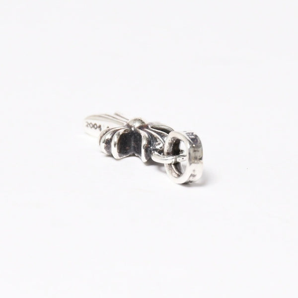 新品未使用 CHROME HEARTS クロムハーツ CHRM CH CRS BBY FAT CHクロス ベイビーファットクロス チャーム 重量1.76g パヴェダイヤ 中古 4a009014