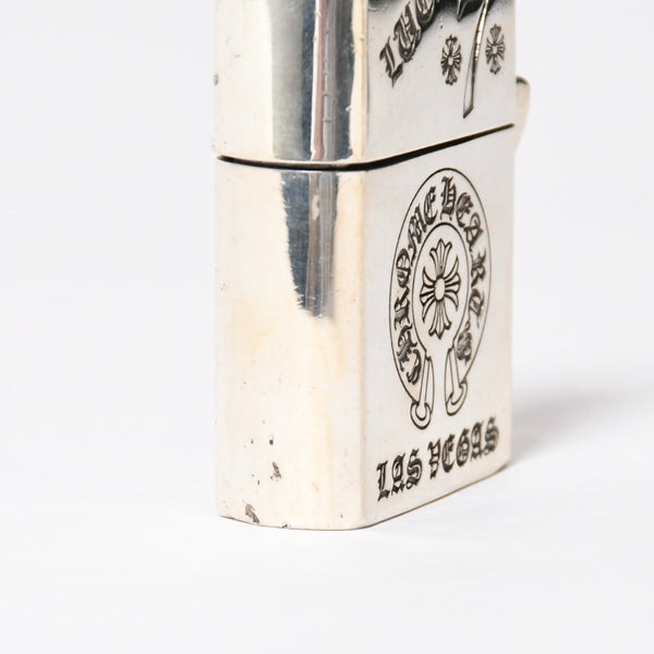 CHROME HEARTS クロムハーツ ZIPPO LIGHTERZ-V7 ジッポライター 重量約143.59g LUCKY 7 ラスベガス限定 シルバー925 美品 中古 4a009004