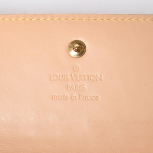 Very Good Condition LOUIS VUITTON Wallet Portomonebier Cult Credit M92983 Monogram Multicolor White Takashi Murakami Gold Hardware Used 4a009072