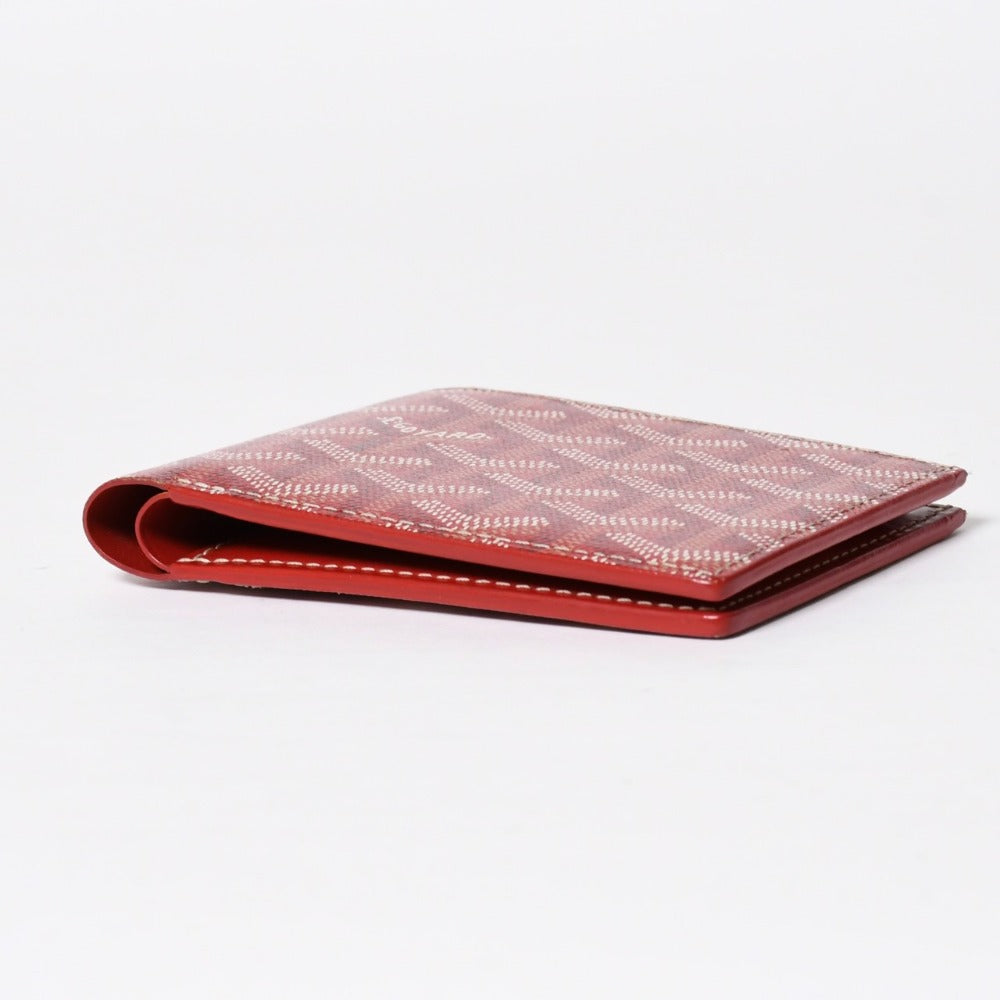 GOYARD Victoire Wallet Bifold Wallet Card Case Red VAE 020224 Good Condition Used 4a009064