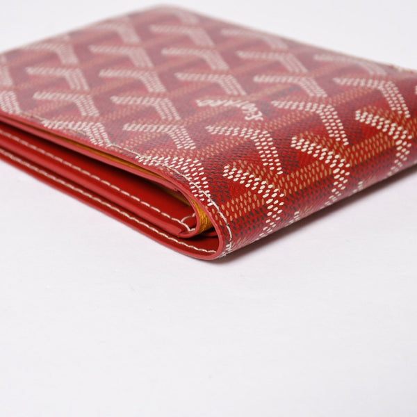 GOYARD Victoire Wallet Bifold Wallet Card Case Red VAE 020224 Good Condition Used 4a009064