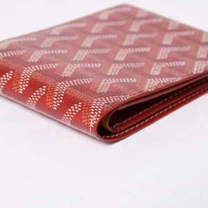 GOYARD Victoire Wallet Bifold Wallet Card Case Red VAE 020224 Good Condition Used 4a009064