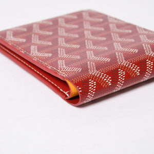 GOYARD Victoire Wallet Bifold Wallet Card Case Red VAE 020224 Good Condition Used 4a009064