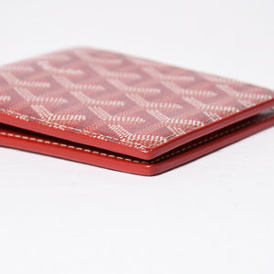 GOYARD Victoire Wallet Bifold Wallet Card Case Red VAE 020224 Good Condition Used 4a009064
