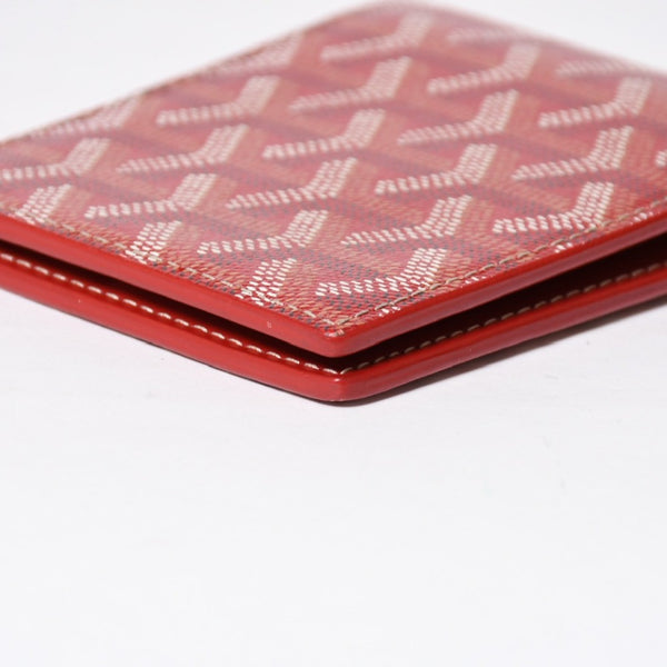 GOYARD Victoire Wallet Bifold Wallet Card Case Red VAE 020224 Good Condition Used 4a009064