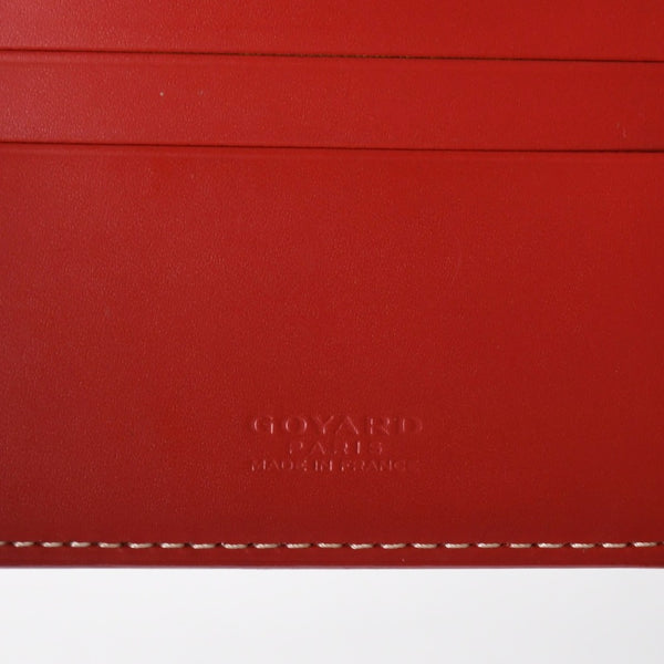 GOYARD Victoire Wallet Bifold Wallet Card Case Red VAE 020224 Good Condition Used 4a009064