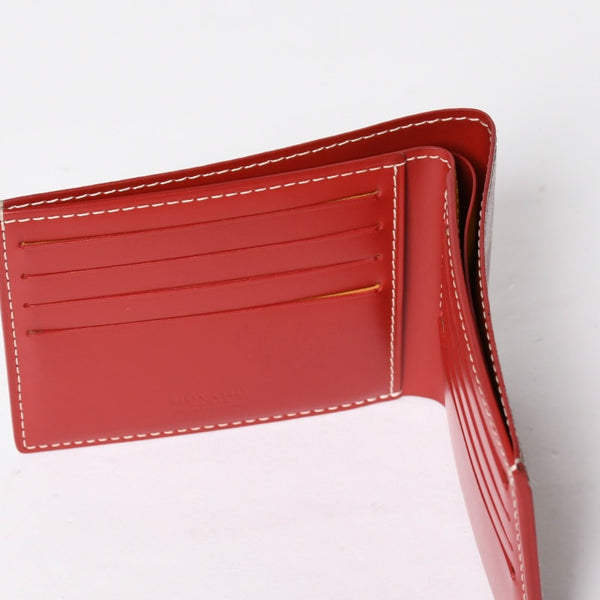 GOYARD Victoire Wallet Bifold Wallet Card Case Red VAE 020224 Good Condition Used 4a009064