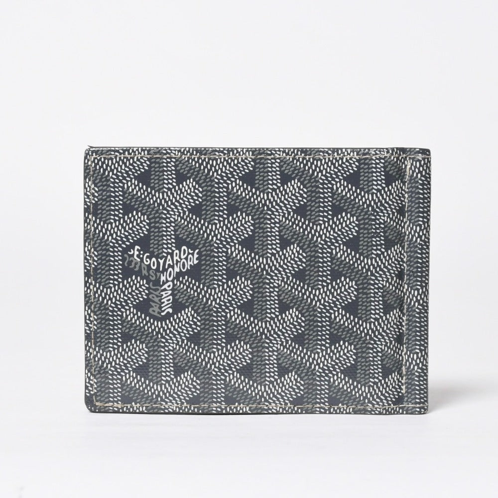 GOYARD Saint Thomas Money Clip Bifold Wallet STTHOMPMLTY51CL51P PVC Leather Gray Good Condition Used 4a009059