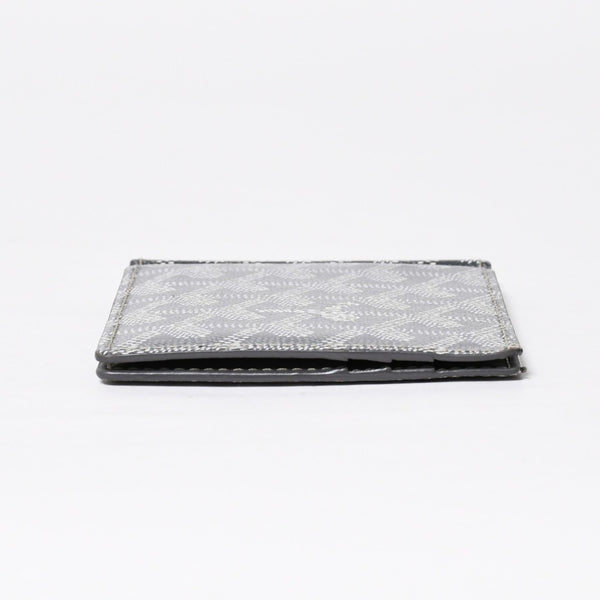 GOYARD Saint Thomas Money Clip Bifold Wallet STTHOMPMLTY51CL51P PVC Leather Gray Good Condition Used 4a009059