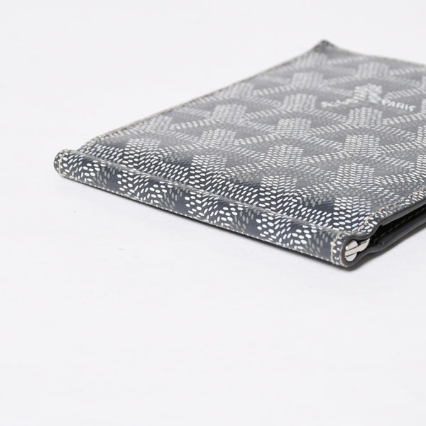 GOYARD Saint Thomas Money Clip Bifold Wallet STTHOMPMLTY51CL51P PVC Leather Gray Good Condition Used 4a009059