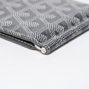 GOYARD Saint Thomas Money Clip Bifold Wallet STTHOMPMLTY51CL51P PVC Leather Gray Good Condition Used 4a009059