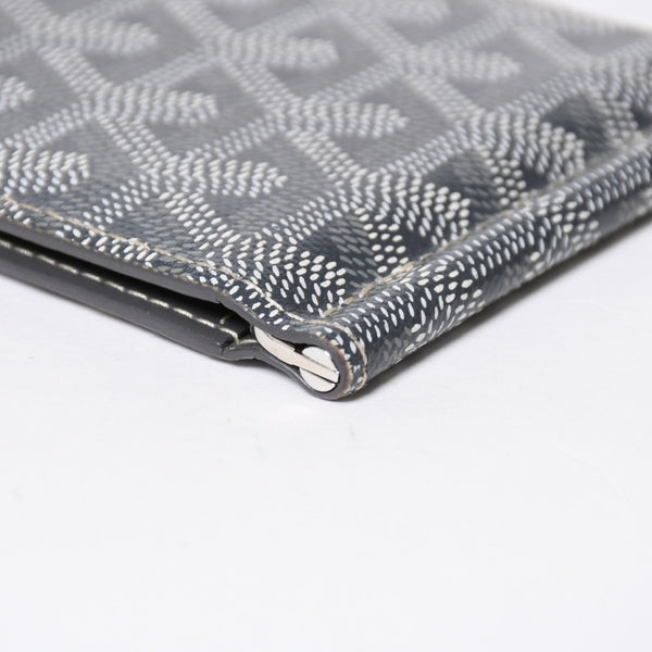 GOYARD Saint Thomas Money Clip Bifold Wallet STTHOMPMLTY51CL51P PVC Leather Gray Good Condition Used 4a009059