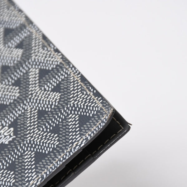 GOYARD Saint Thomas Money Clip Bifold Wallet STTHOMPMLTY51CL51P PVC Leather Gray Good Condition Used 4a009059