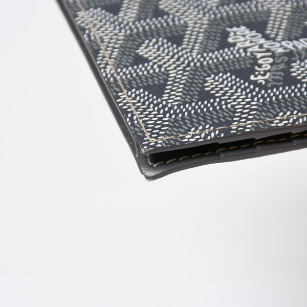 GOYARD Saint Thomas Money Clip Bifold Wallet STTHOMPMLTY51CL51P PVC Leather Gray Good Condition Used 4a009059