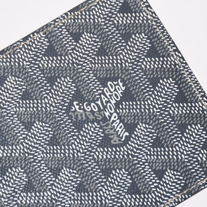 GOYARD Saint Thomas Money Clip Bifold Wallet STTHOMPMLTY51CL51P PVC Leather Gray Good Condition Used 4a009059