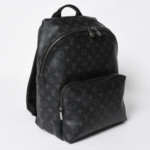 極美品 LOUIS VUITTON ルイヴィトン ディスカバリー バックパックPM M43186 モノグラムエクリプスキャンバス ブラック 中古 4a009079