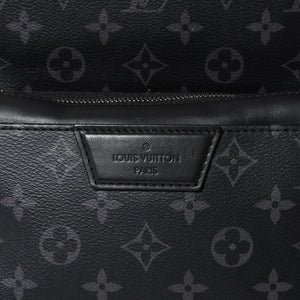 極美品 LOUIS VUITTON ルイヴィトン ディスカバリー バックパックPM M43186 モノグラムエクリプスキャンバス ブラック 中古 4a009079