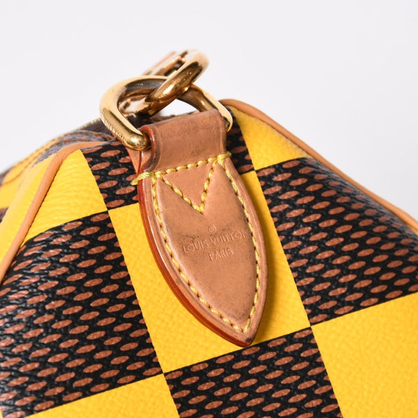 Very Good Condition LOUIS VUITTON Speedy Bandouliere 25 2WAY Bag N40584 Damier Pop Pharrell Williams Used 4a009081