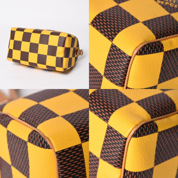 Very Good Condition LOUIS VUITTON Speedy Bandouliere 25 2WAY Bag N40584 Damier Pop Pharrell Williams Used 4a009081