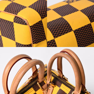Very Good Condition LOUIS VUITTON Speedy Bandouliere 25 2WAY Bag N40584 Damier Pop Pharrell Williams Used 4a009081