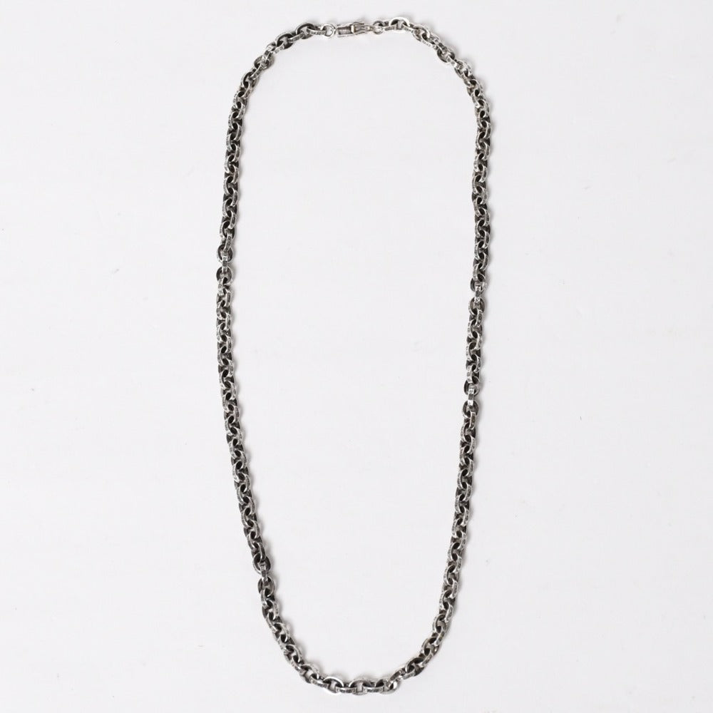新品未使用品 CHROME HEARTS クロムハーツ 20inch NKLC PAPER CHAIN ネックレス ペーパーチェーン 重量約32.14g 20インチ シルバー925 中古 4a009012