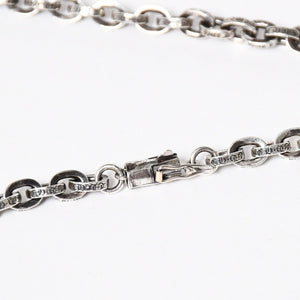 新品未使用品 CHROME HEARTS クロムハーツ 20inch NKLC PAPER CHAIN ネックレス ペーパーチェーン 重量約32.14g 20インチ シルバー925 中古 4a009012