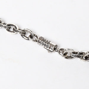 新品未使用品 CHROME HEARTS クロムハーツ 20inch NKLC PAPER CHAIN ネックレス ペーパーチェーン 重量約32.14g 20インチ シルバー925 中古 4a009012