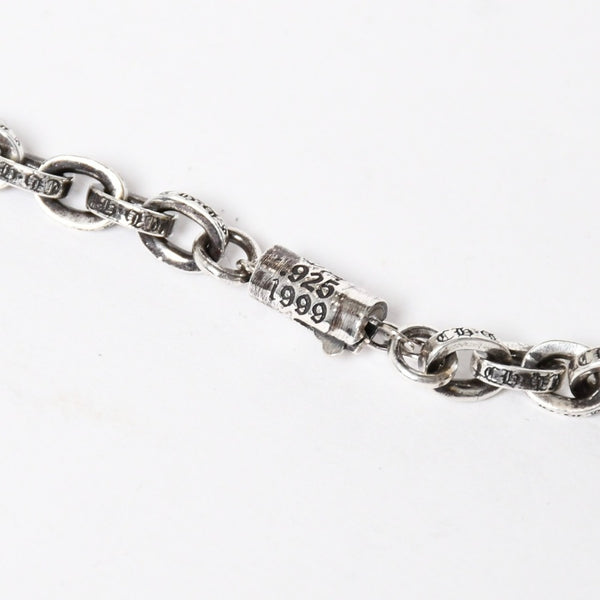 新品未使用品 CHROME HEARTS クロムハーツ 20inch NKLC PAPER CHAIN ネックレス ペーパーチェーン 重量約32.14g 20インチ シルバー925 中古 4a009012