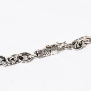 新品未使用品 CHROME HEARTS クロムハーツ 20inch NKLC PAPER CHAIN ネックレス ペーパーチェーン 重量約32.14g 20インチ シルバー925 中古 4a009012