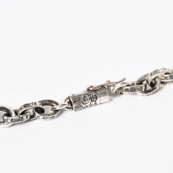 新品未使用品 CHROME HEARTS クロムハーツ 20inch NKLC PAPER CHAIN ネックレス ペーパーチェーン 重量約32.14g 20インチ シルバー925 中古 4a009012