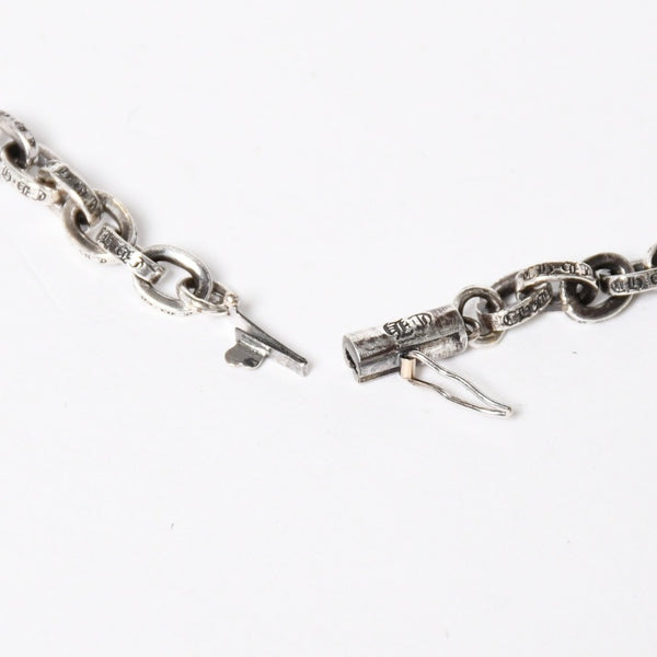 新品未使用品 CHROME HEARTS クロムハーツ 20inch NKLC PAPER CHAIN ネックレス ペーパーチェーン 重量約32.14g 20インチ シルバー925 中古 4a009012