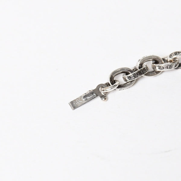 新品未使用品 CHROME HEARTS クロムハーツ 20inch NKLC PAPER CHAIN ネックレス ペーパーチェーン 重量約32.14g 20インチ シルバー925 中古 4a009012