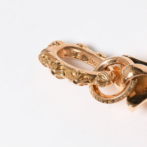 新品未使用 CHROME HEARTS クロムハーツ 22K 3CH LARGE CROSS 22K 3CH トリプルクロスラージ ペンダントトップ 重量約239.22g 22KYG 中古 4a009096