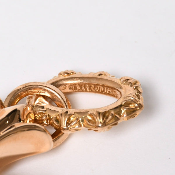 新品未使用 CHROME HEARTS クロムハーツ 22K 3CH LARGE CROSS 22K 3CH トリプルクロスラージ ペンダントトップ 重量約239.22g 22KYG 中古 4a009096