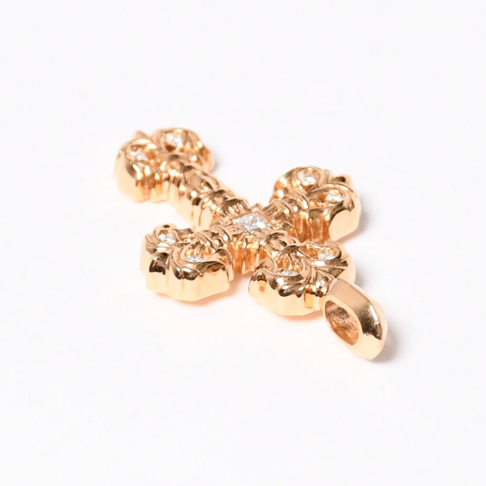 新品未使用 CHROME HEARTS クロムハーツ 22K CHARM FILIGREE CROSS