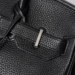 極美品 HERMES エルメス BIRKIN 30 バーキン30 ハンドバッグ ブラック トゴ SV金具 ◻︎O刻印 中古 4a009106