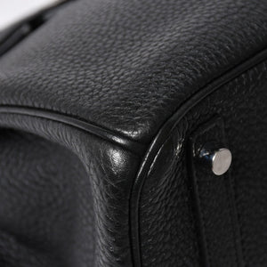 極美品 HERMES エルメス BIRKIN 30 バーキン30 ハンドバッグ ブラック トゴ SV金具 ◻︎O刻印 中古 4a009106