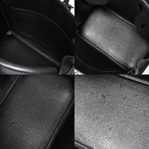 極美品 HERMES エルメス BIRKIN 30 バーキン30 ハンドバッグ ブラック トゴ SV金具 ◻︎O刻印 中古 4a009106