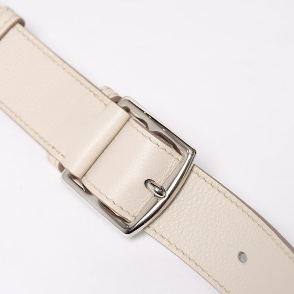 Like new HERMES Shoulder bag Kelly Messenger PM bag Evercolor Beton Silver hardware K stamp Used 4a009077