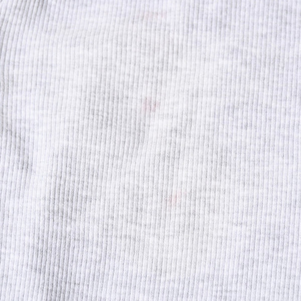 STUSSY ステューシー ハーフジップ 半袖ポロシャツ サイズ10 ストックロゴ グレー ブラック レディース 刺繍 美品 中古 4a008566
