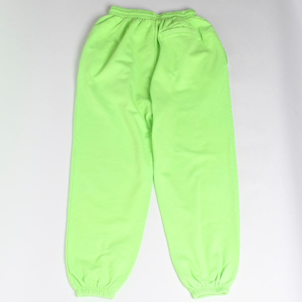 BALENCIAGA バレンシアガ LIMITED EDITION リミテッドエディション Acid Arab スウェットパンツ ボトムス パンツ ネオングリーン ブラック サイズS 美品 中古 4a008406