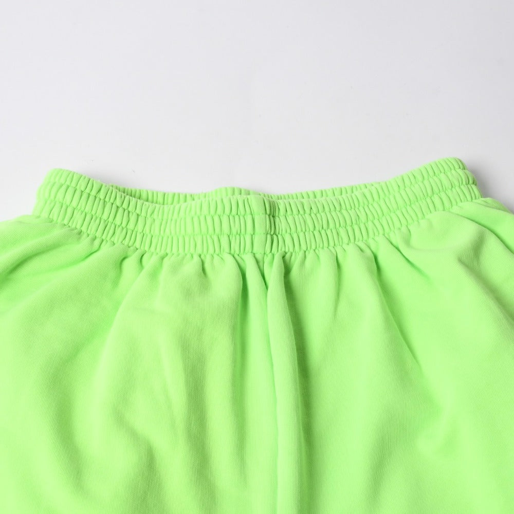BALENCIAGA LIMITED EDITION Limited Edition Acid Arab Sweatpants Bottoms Pants Neon Green Black Size S Good Condition Used 4a008406